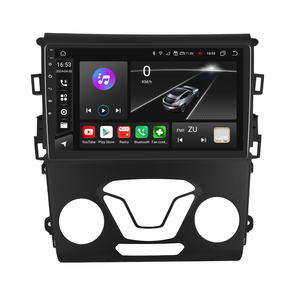 Navigatie Ford Mondeo 2013 cu Android, 8GB RAM 128GB ROM, cu SLOT SIM 4G, DSP, ecran 9 Inch, Carplay si Android Auto [3]