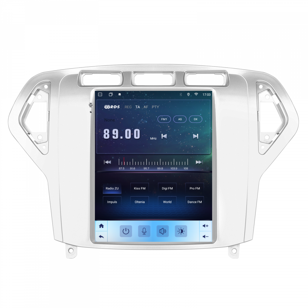 Navigatie Ford Monedo (2007-2010) Tip Tesla, Android 12, 2GB RAM 32GB, DSP, CarPlay si Android Auto, ecran 9,7 inch [9]