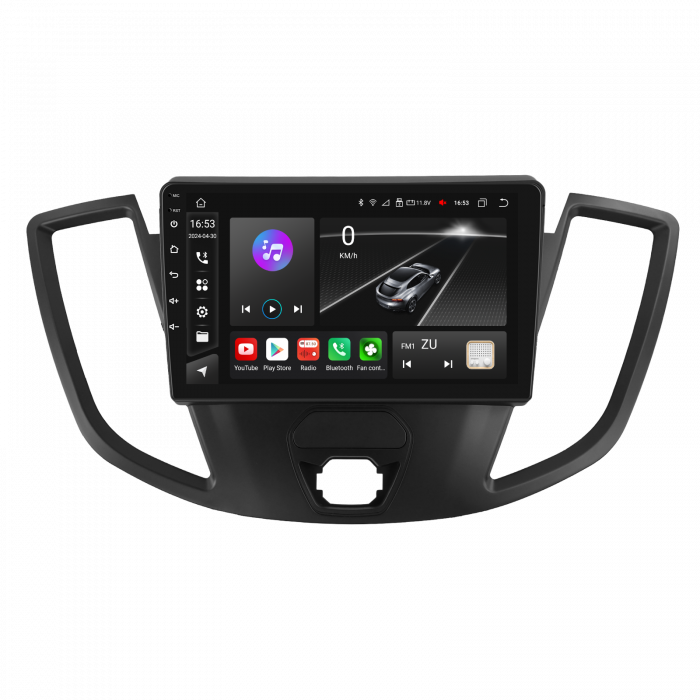 Navigatie Ford Transit (2014-2020), Android 12, 8GB RAM 128GB, SLOT SIM 4G, DSP, Carplay si Android auto, ecran 9 inch [3]