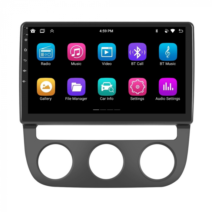Navigatie Golf 5|Jetta (2004-2009) cu Android 12, 2GB RAM 32 GB ROM, DSP, CarPlay si Android Auto, ecran 10 inch [8]