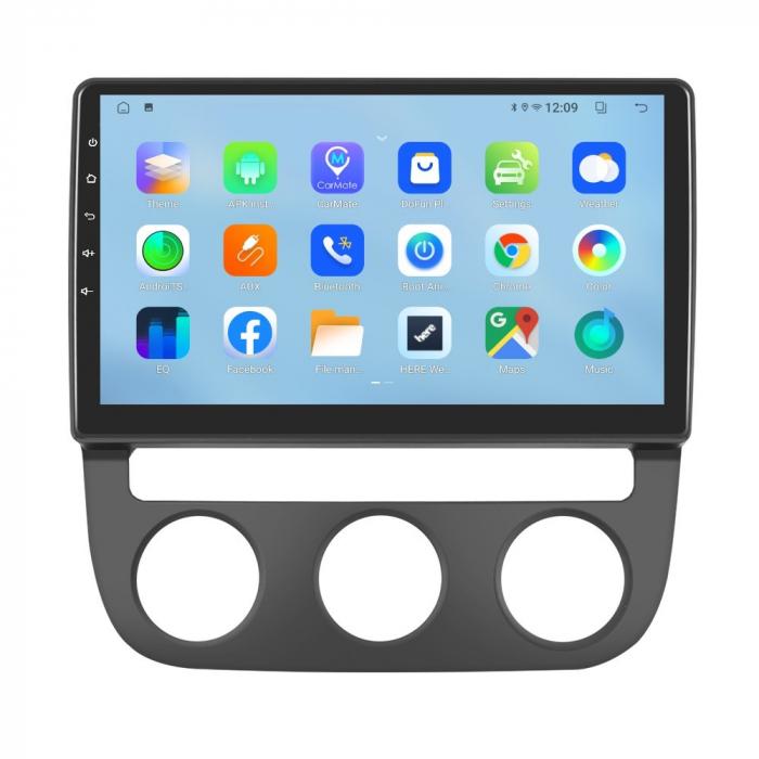 Navigatie Golf 5|Jetta (2004-2009) cu Android 12, 4 GB RAM 64 GB ROM, SLOT SIM 4G, DSP, CarPlay si Android Auto ecran 10 inch [5]