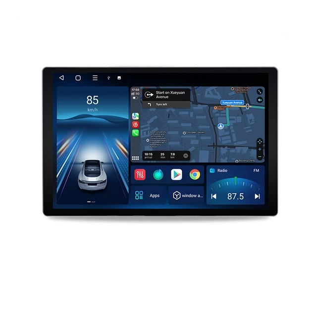Navigatie Skoda Octavia 2 (2007-2013) 11.5 inch 2000x1200P 2K QLED cu Android 12, DSP 4GB RAM 64GB ROM, CarPlay si Android Auto si SIM 4G, PREMIUM [4]