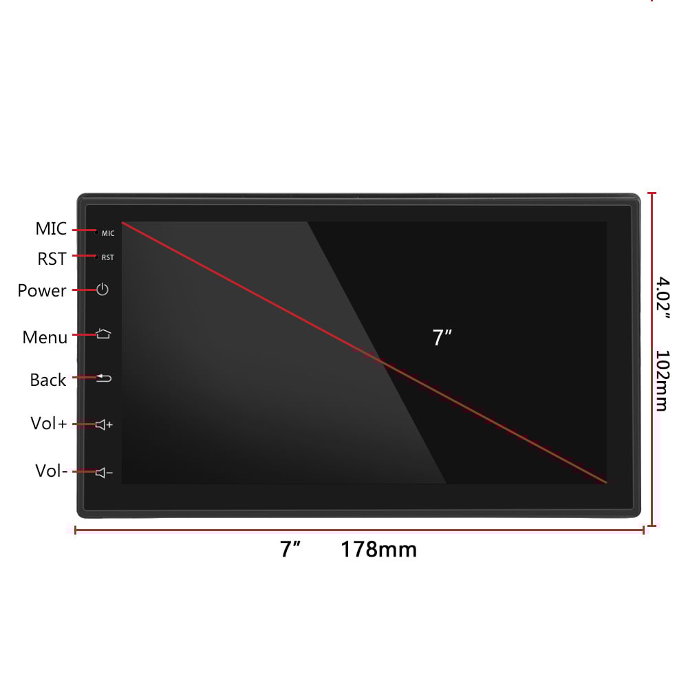 Navigatie Universala 2DIN Topway TS18A,4GB RAM 64GB ROM,SLOT SIM 4G, CarPlay si Android Auto WI-FI, Ecran 7 inch PREMIUM [9]