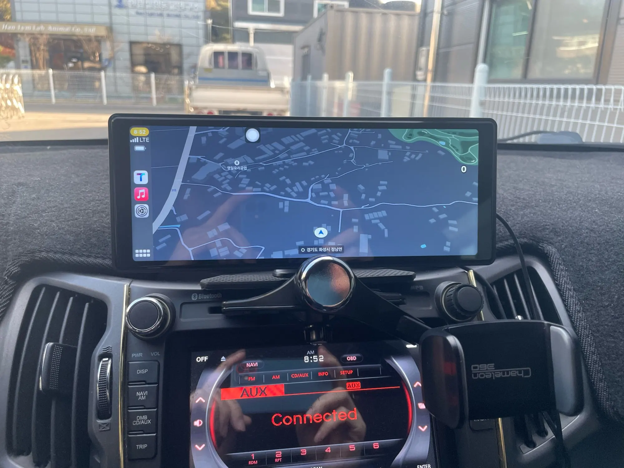 Navigatie GPS Portabil, Universal, CarPlay si Android Auto WI-FI, ecran tactil HD 10.26 inch [4]