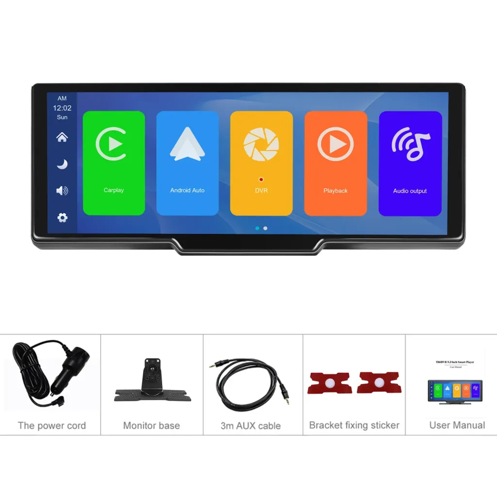 Navigatie GPS Portabil, Universal, CarPlay si Android Auto WI-FI, ecran tactil HD 10.26 inch [13]