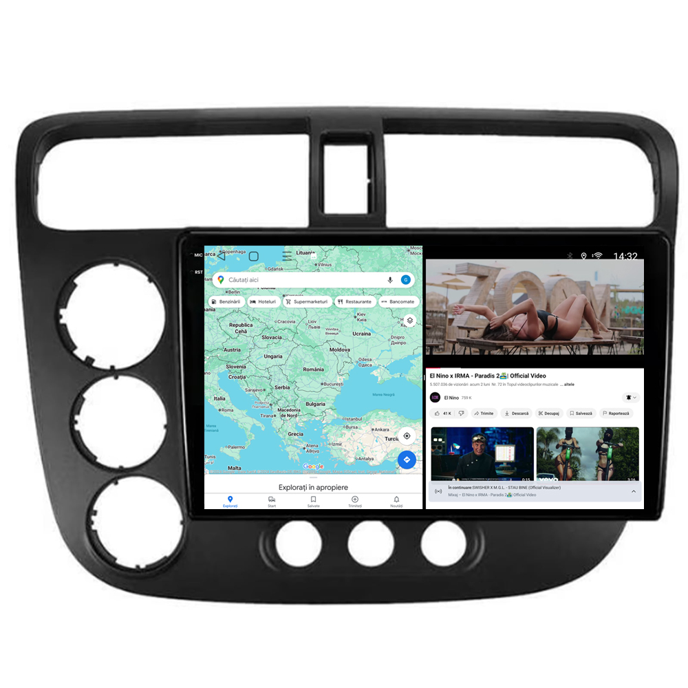 Navigație Android dedicată 2K QLED Octa-Core UIS8581A cu SIM 4G, CarPlay și Android Auto [5]