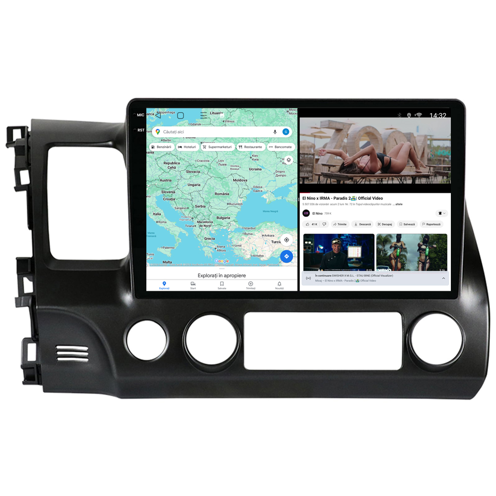 Navigație Android dedicată 2K QLED Octa-Core UIS8581A cu SIM 4G, CarPlay și Android Auto [5]