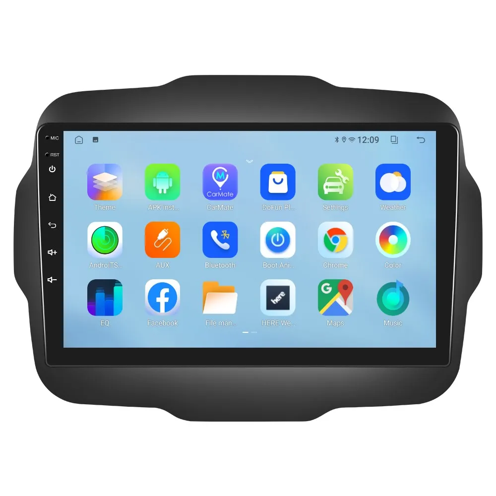 Navigatie Jeep Renegade (2016-2020), Android 12, 2GB RAM 32GB, DSP, Carplay si Android auto, ecran 9 inch [3]