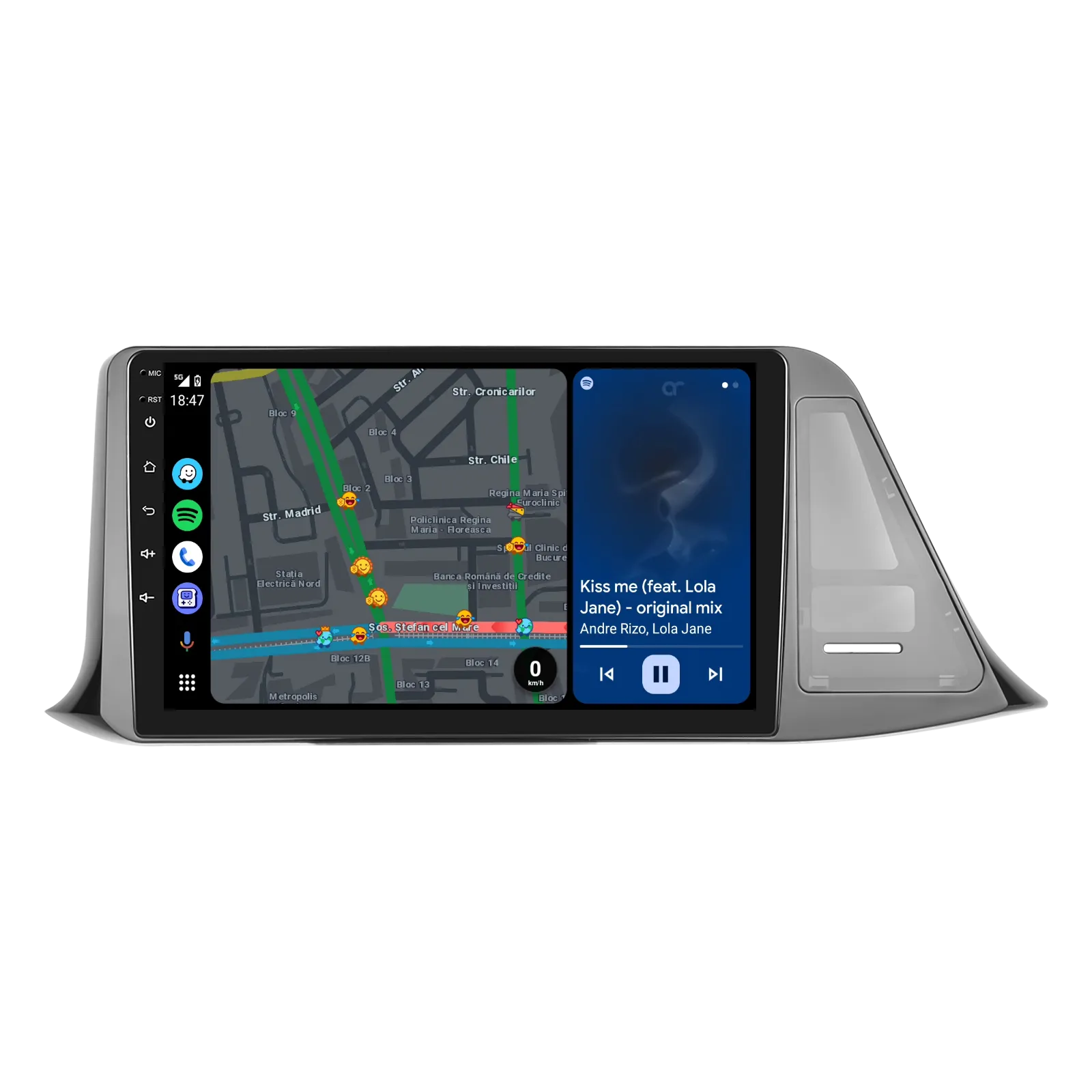 Navigatie Toyota C-HR (2016-2020), Android 13, 4GB RAM 64GB, DSP, Carplay si Android auto, ecran 9 inch [8]
