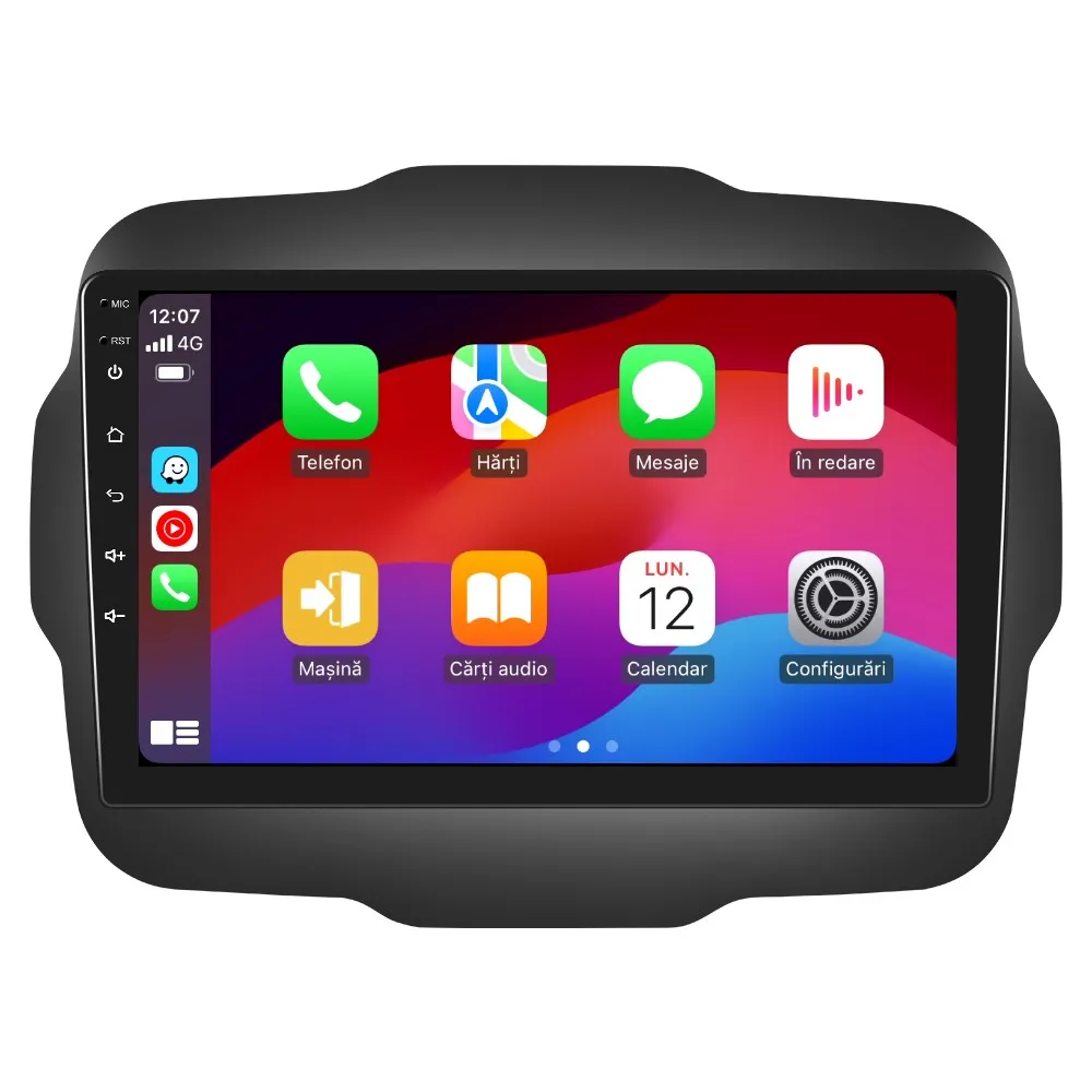 Navigatie Jeep Renegade (2016-2020), Android 12, 2GB RAM 32GB, DSP, Carplay si Android auto, ecran 9 inch [6]