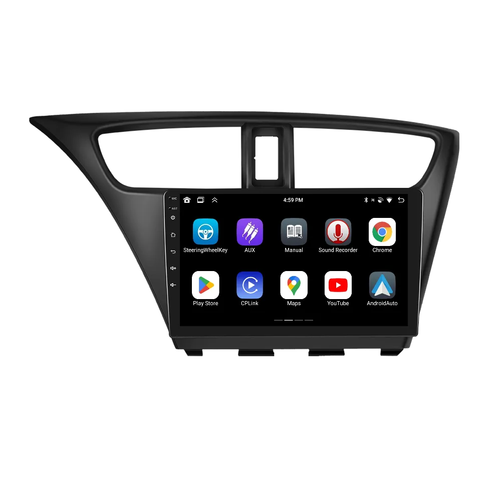 Navigatie Honda Civic (2012-2017), Android 13, 4GB RAM 64GB, DSP, Carplay si Android auto, ecran 9 inch [3]