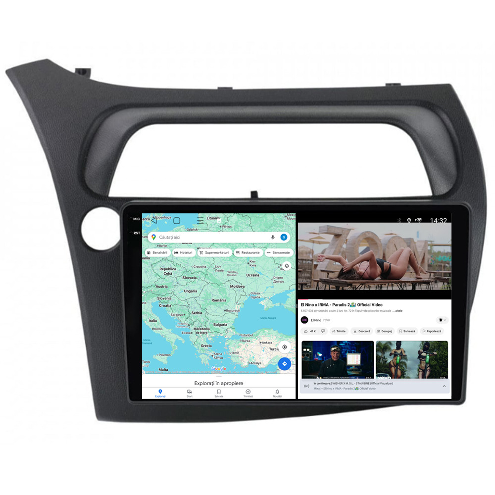 Navigație Android dedicată 2K QLED Octa-Core UIS8581A cu SIM 4G, CarPlay și Android Auto [5]