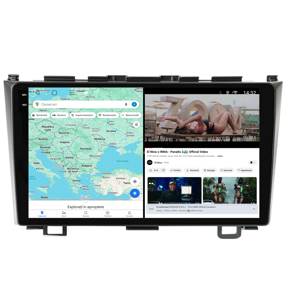 Navigație Android dedicată 2K QLED Octa-Core UIS8581A cu SIM 4G, CarPlay și Android Auto [5]