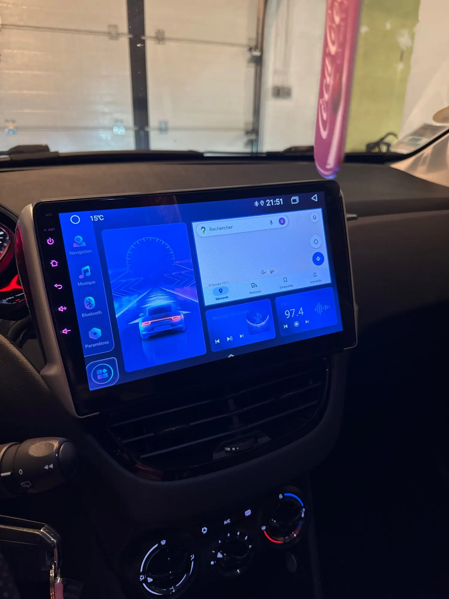 Navigatie Peugeot 208-2008 (2012-2019), Android 12, 8GB RAM 128GB, SLOT SIM 4G, DSP, Carplay si Android auto, ecran 10.1 inch [6]