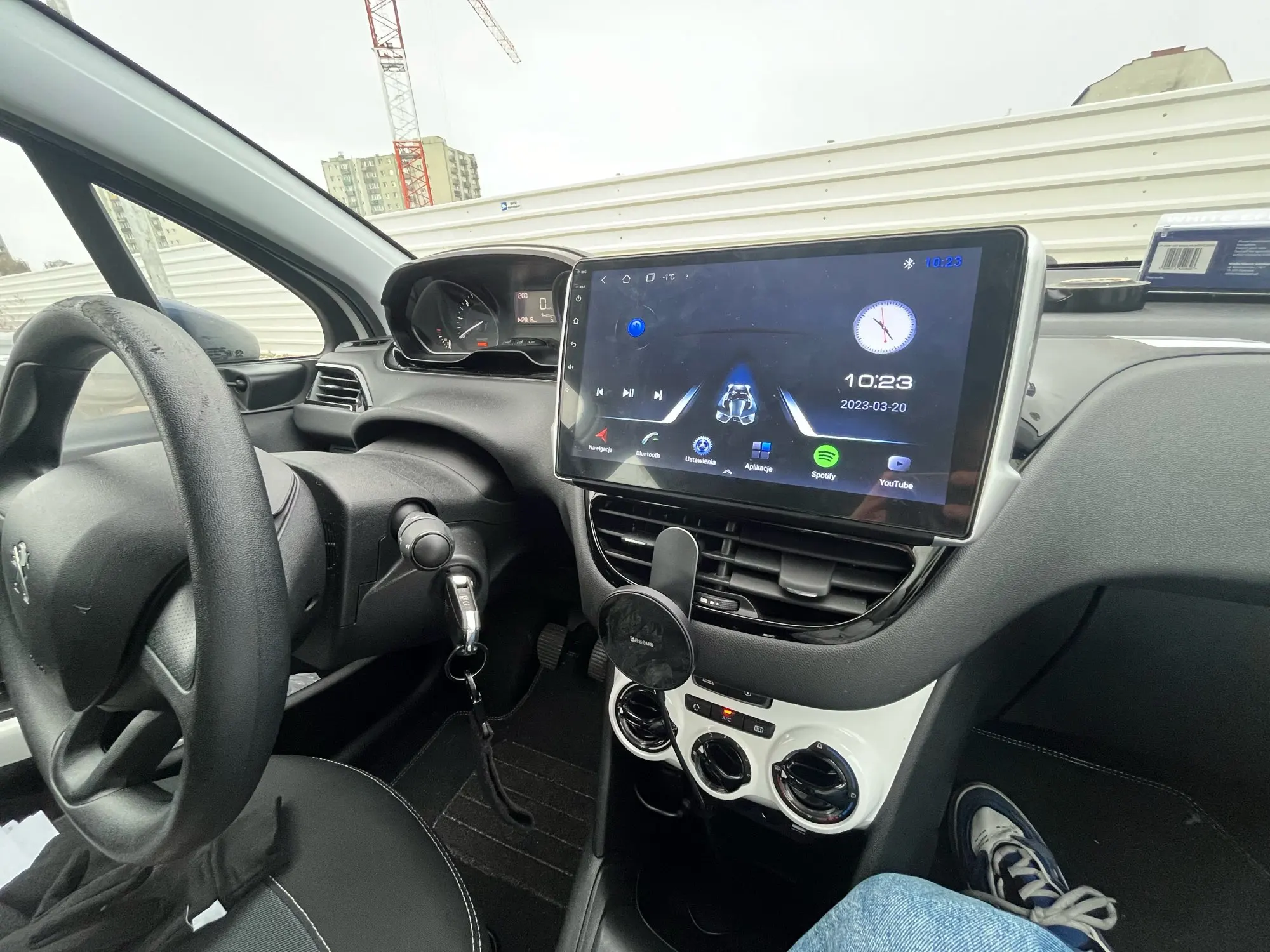 Navigatie Peugeot 208-2008 (2012-2019), Android 12, 4GB RAM 64GB, SLOT SIM 4G, DSP, Carplay si Android auto, ecran 10.1 inch [3]