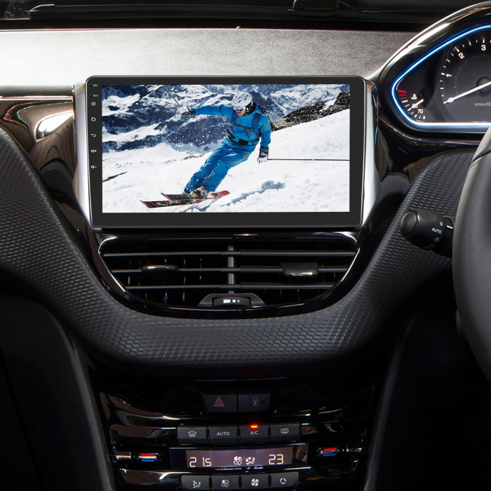Navigatie Peugeot 208-2008 (2012-2019), Android 12, 4GB RAM 64GB, SLOT SIM 4G, DSP, Carplay si Android auto, ecran 10.1 inch [8]
