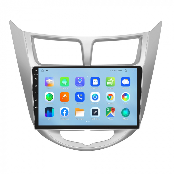 Navigatie Hyundai Accent (2010-2016), Android 12, 8GB RAM 128GB, SIM 4G, DSP, Carplay si Android auto, ecran 9 inch [6]