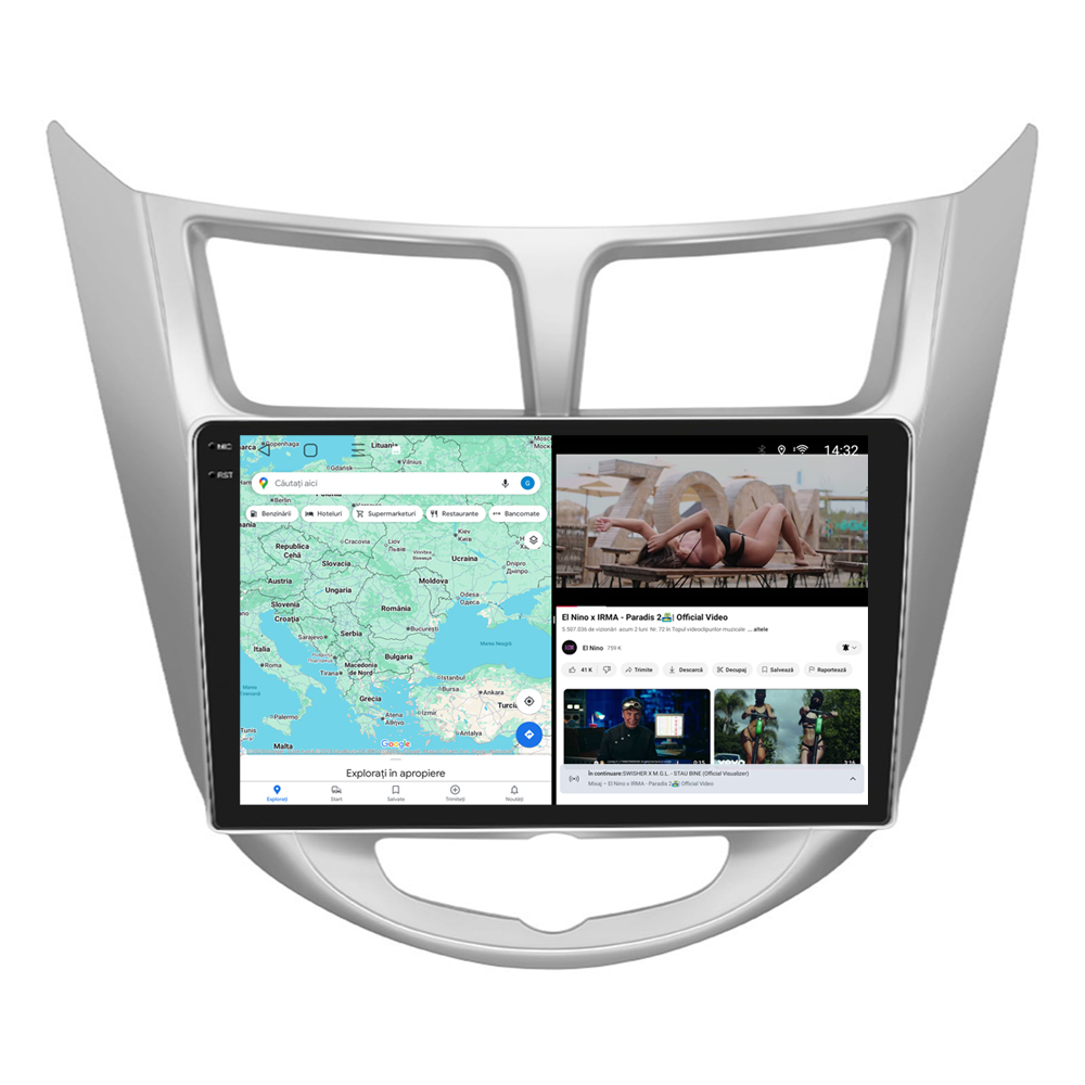 Navigație Android dedicată 2K QLED Octa-Core UIS8581A cu SIM 4G, CarPlay și Android Auto [5]