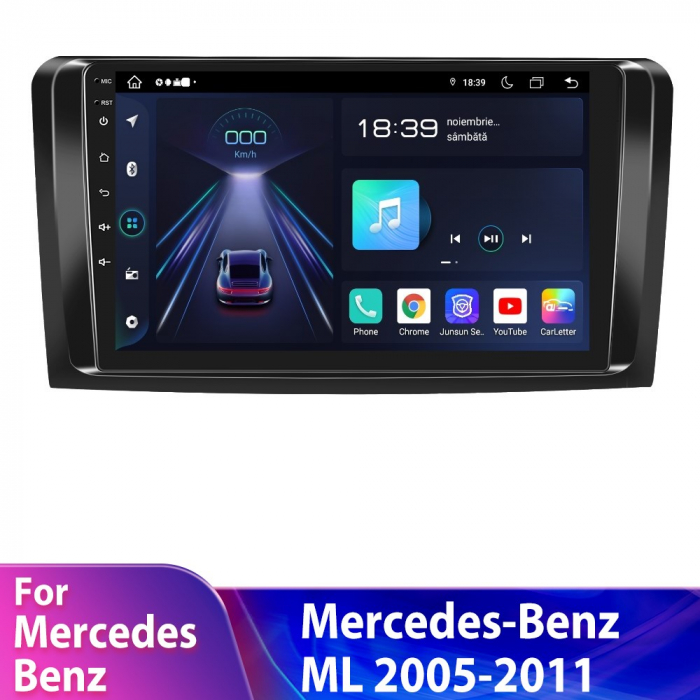 Navigatie Mercedes-Benz ML (2005-2011), Android 12, 2GB RAM 32GB, DSP, Carplay si Android auto, ecran 9 inch [3]
