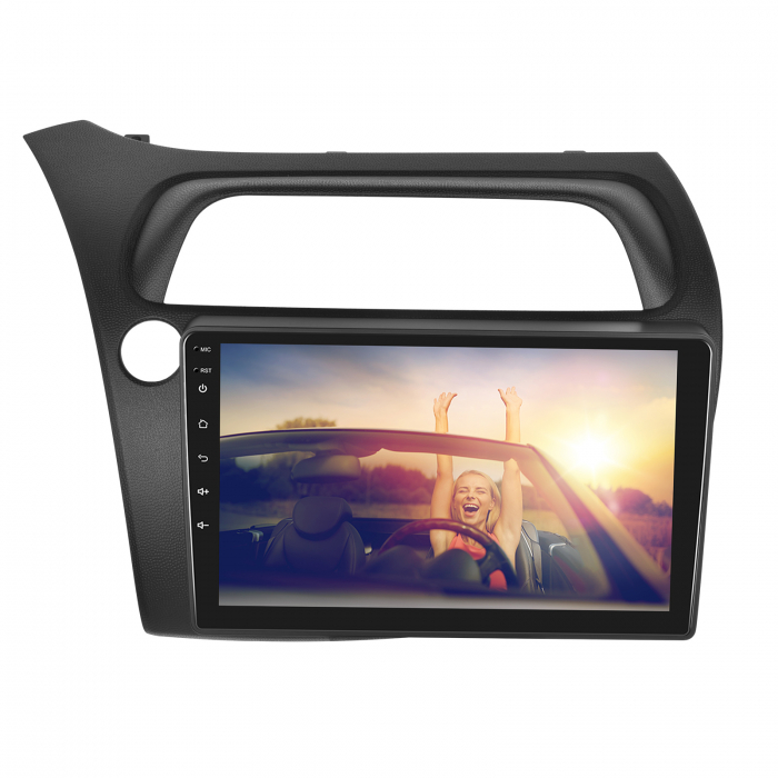 Navigatie Honda Civic (2006-2012), Android 12, 4GB RAM 64GB, SLOT SIM 4G, DSP, Carplay si Android auto, ecran 9 inch [2]