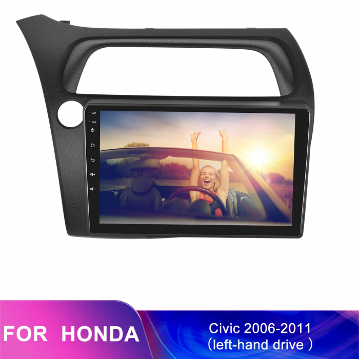 Navigatie Honda Civic (2006-2012), Android 12, 2GB RAM 32GB, DSP, Carplay si Android auto, ecran 9 inch [6]