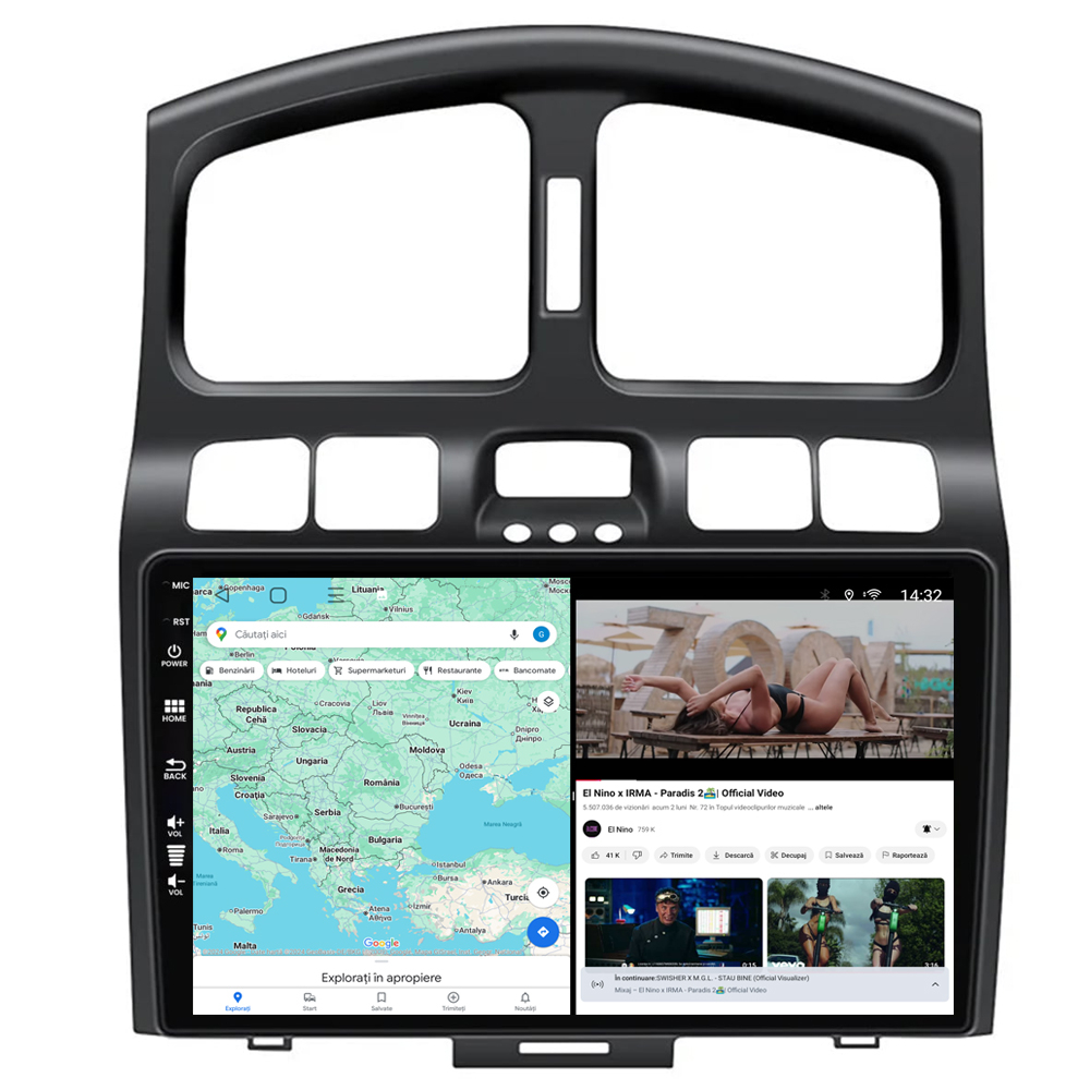 Navigație Android dedicată 2K QLED Octa-Core UIS8581A cu SIM 4G, CarPlay și Android Auto [5]