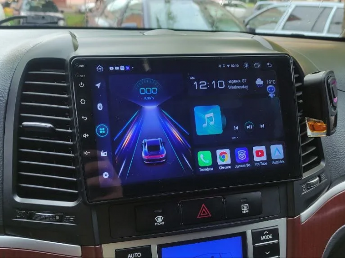 Navigatie Hyundai Santa Fe (2006-2012) cu Android, 4 GB 64 GB ROM,DSP, Cartela SIM 4G, Carplay si Android Auto [6]