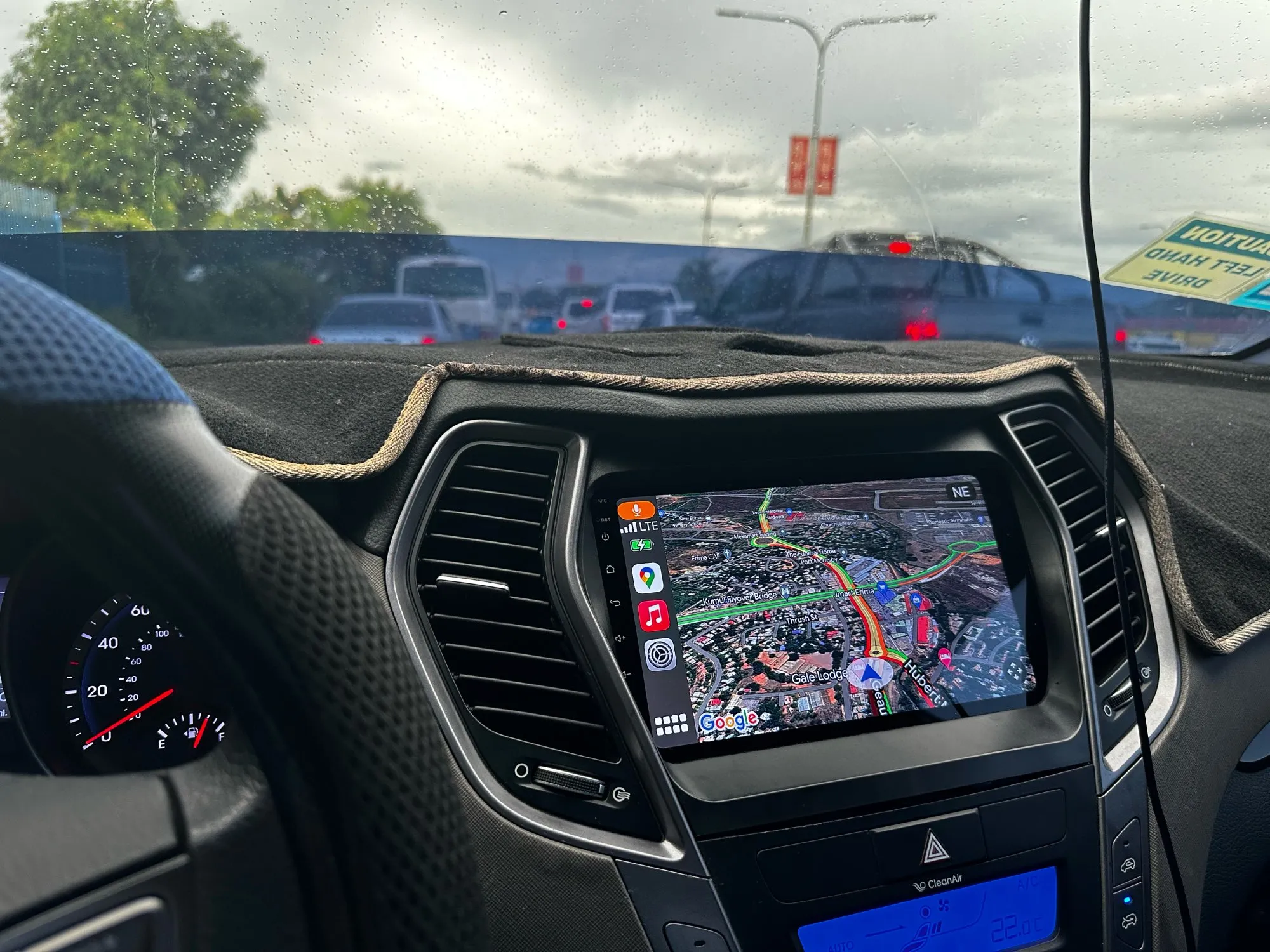 Navigatie Hyundai Santa Fe 3 IX45 (2013-2016) cu Android 12 ecran 9 Inch, 2GB RAM 32 GB ROM,DSP, Carplay si Android Auto [5]