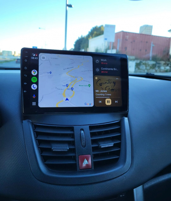 Navigatie Peugeot 207 (2009-2013) cu Android 12 ecran 9 Inch, 2GB RAM 32 GB ROM,DSP, Carplay si Android Auto [7]