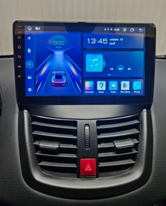 Navigatie Peugeot 207 (2009-2013) cu Android 12 ecran 9 Inch, 2GB RAM 32 GB ROM,DSP, Carplay si Android Auto [6]