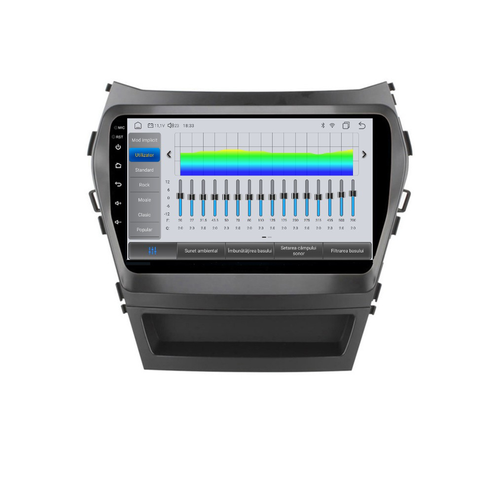 Navigatie Hyundai Santa Fe 3 IX45 (2013-2016) cu Android 14 ecran 9 Inch, 8GB RAM 128 GB ROM,DSP, SIM4 G Carplay si Android Auto [3]