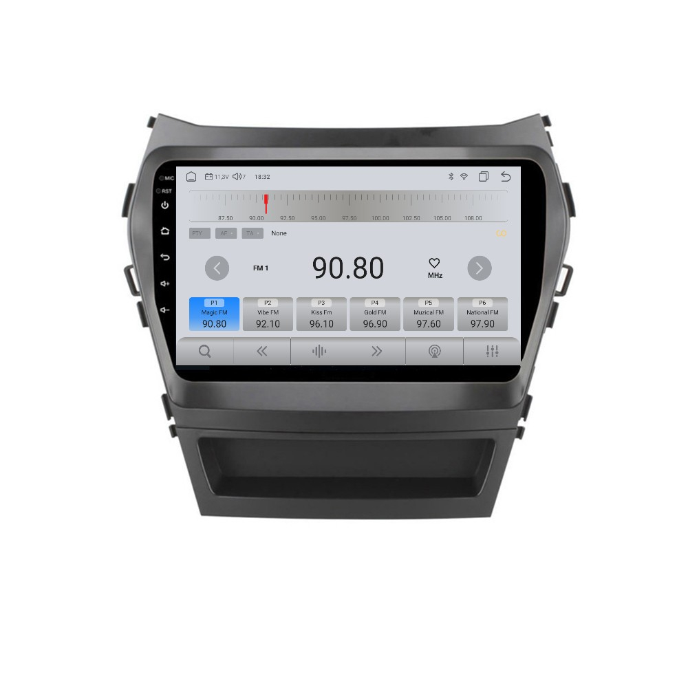 Navigatie Hyundai Santa Fe 3 IX45 (2013-2016) cu Android 14 ecran 9 Inch, 8GB RAM 128 GB ROM,DSP, SIM4 G Carplay si Android Auto [2]