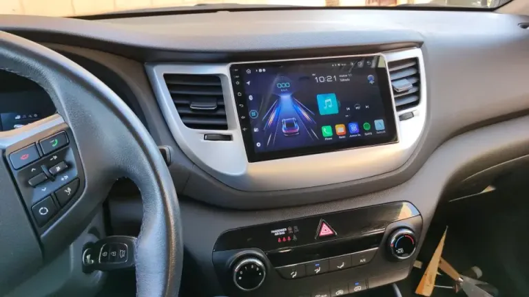 Navigatie Hyundai Tucson (2015-2018) cu Android 13, 4 GB RAM 64 GB ROM,DSP, SIM 4G, ecran 9 Inch,Carplay si Android Auto [4]