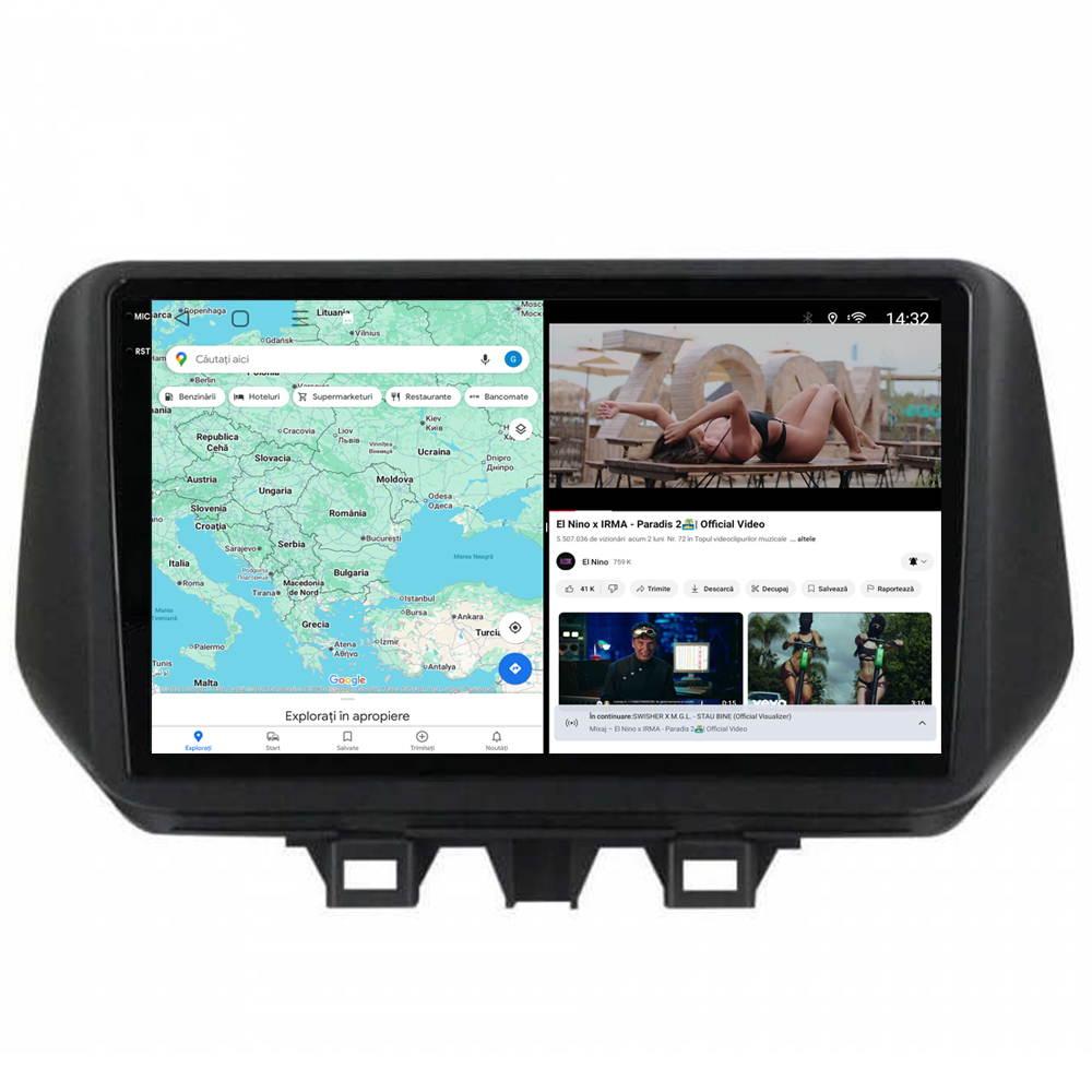 Navigație Android dedicată 2K QLED Octa-Core UIS8581A cu SIM 4G, CarPlay și Android Auto [5]