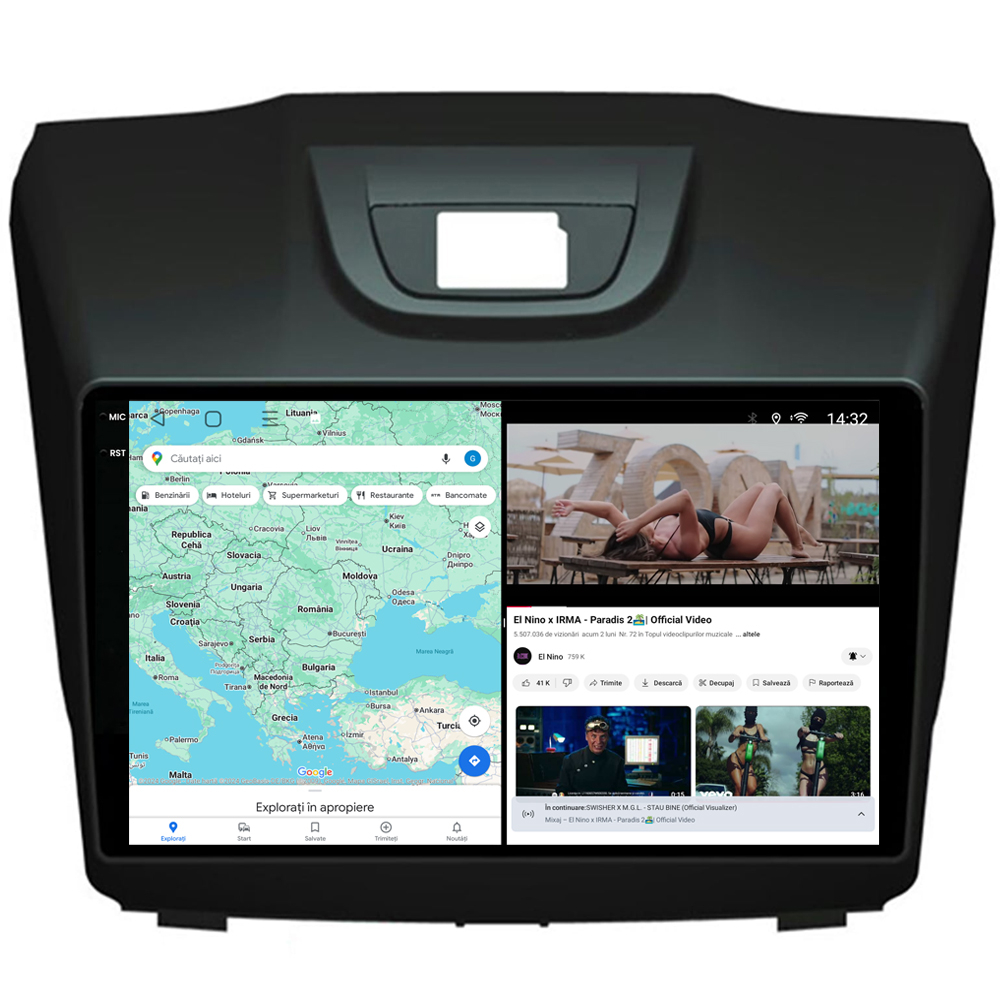 Navigație Android dedicată 2K QLED Octa-Core UIS8581A cu SIM 4G, CarPlay și Android Auto [5]