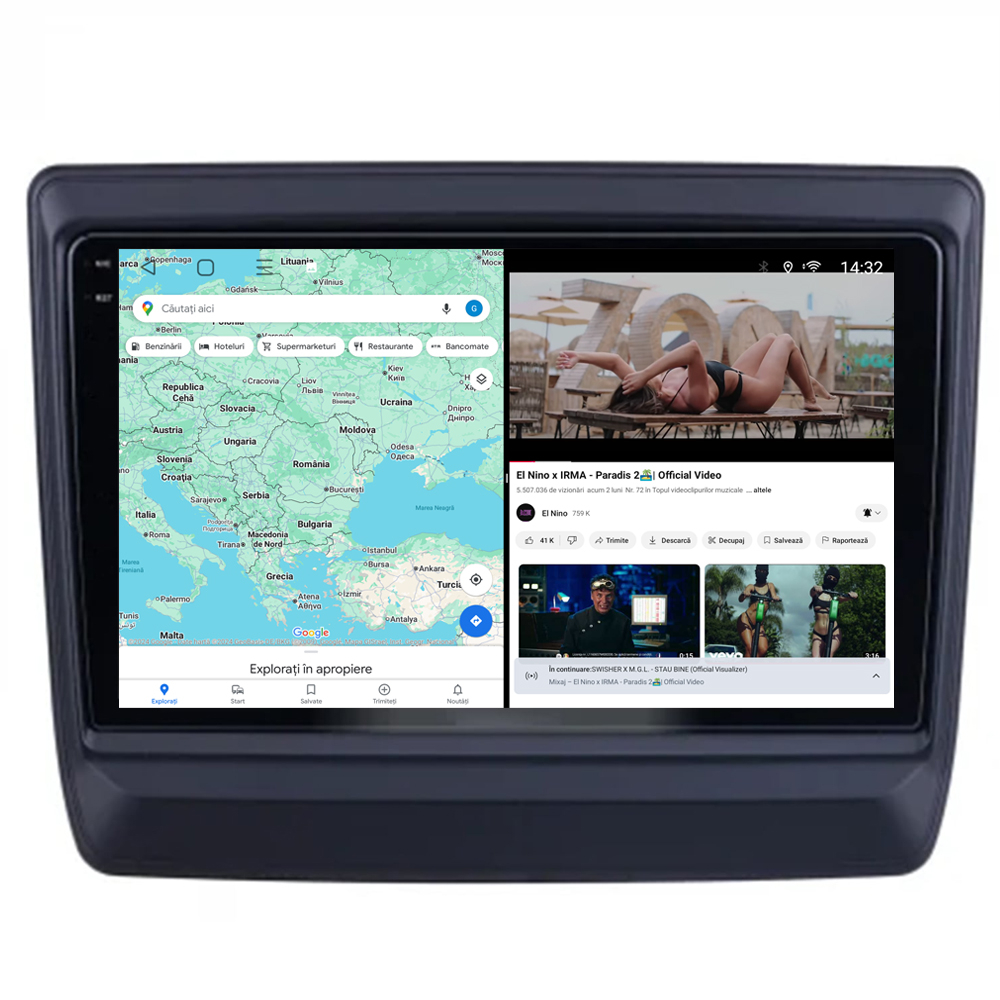 Navigație Android dedicată 2K QLED Octa-Core UIS8581A cu SIM 4G, CarPlay și Android Auto [5]