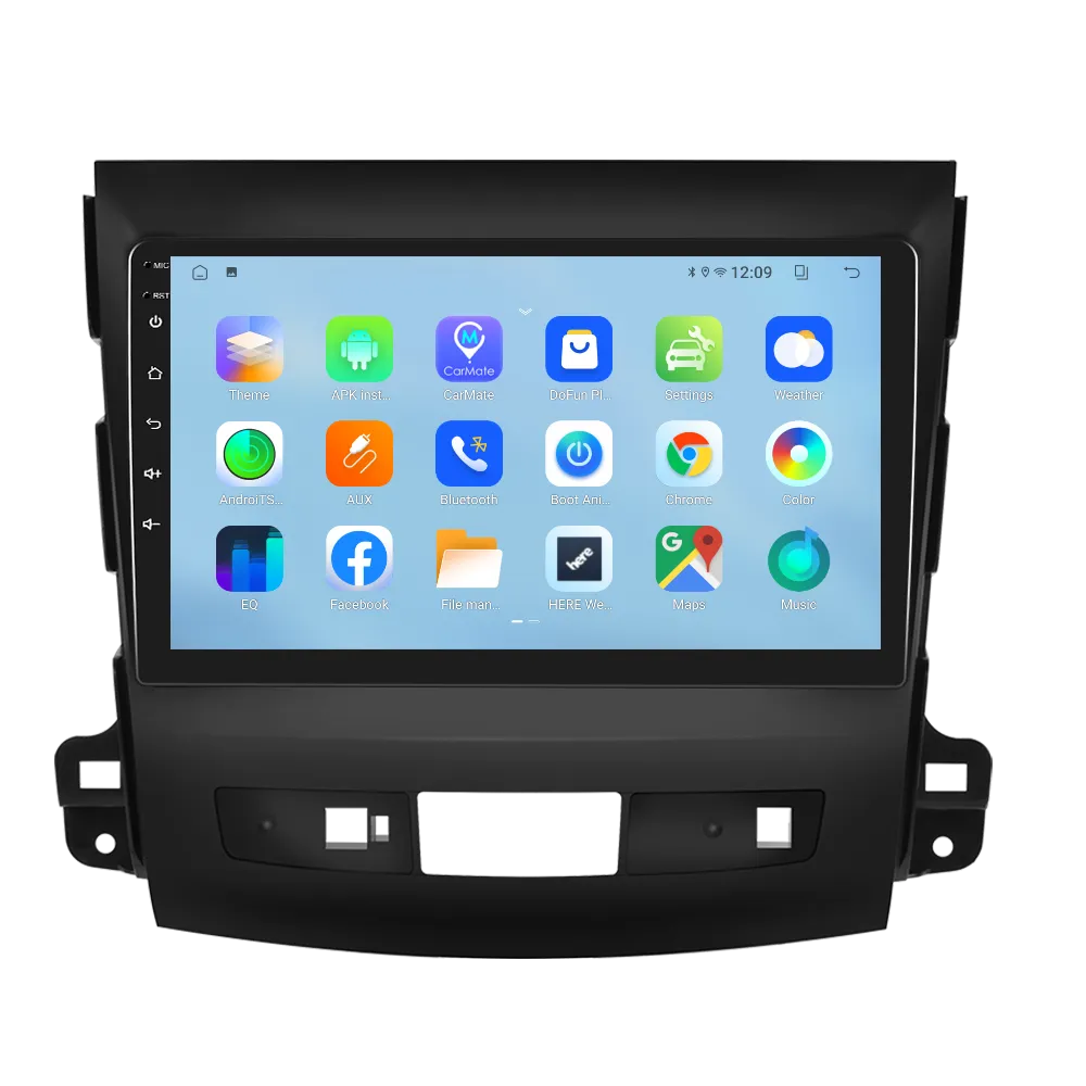 Navigatie Mitstubishi Outlander / Peugeot 4007 / Citroen C-Crosser (2008-2015), Android 12, 2GB RAM 32GB, DSP, Carplay si Android auto, ecran 9 inch [7]