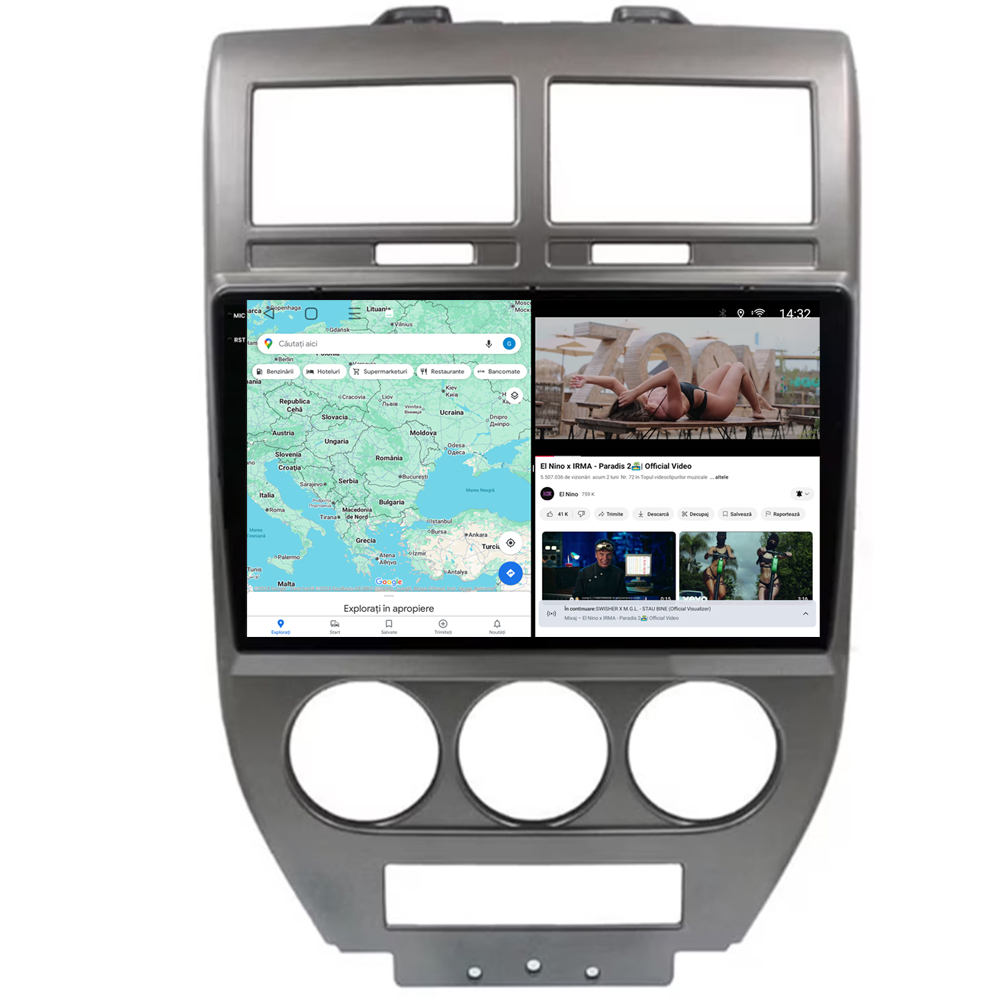 Navigație Android dedicată 2K QLED Octa-Core UIS8581A cu SIM 4G, CarPlay și Android Auto [5]