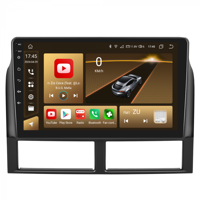 Navigatie Jeep Gran Cherokee (1998-2005), Android 12, 8GB RAM 128GB, SLOT SIM 4G, DSP, Carplay si Android auto, ecran 9 inch [7]