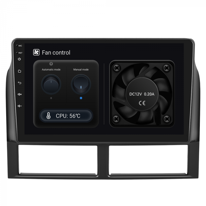 Navigatie Jeep Gran Cherokee (1998-2005), Android 12, 8GB RAM 128GB, SLOT SIM 4G, DSP, Carplay si Android auto, ecran 9 inch [6]