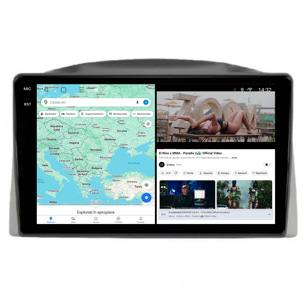 Navigație Android dedicată 2K QLED Octa-Core UIS8581A cu SIM 4G, CarPlay și Android Auto [5]