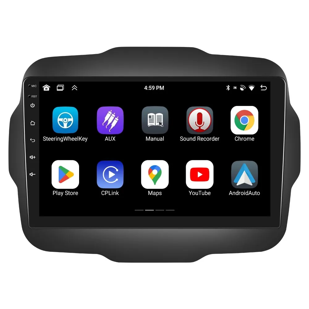 Navigatie Jeep Renegade (2016-2020), Android 13, 4GB RAM 64GB, DSP, Carplay si Android auto, ecran 9 inch [3]