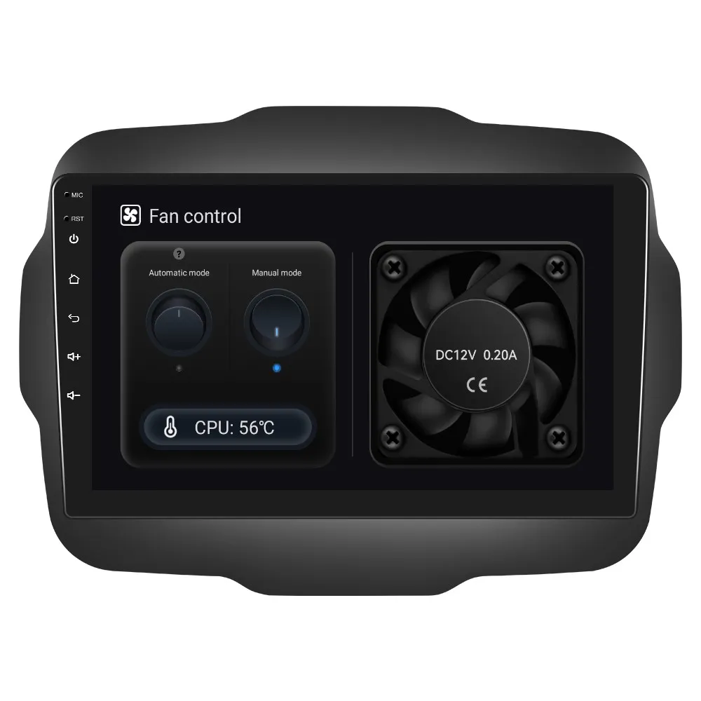 Navigatie Jeep Renegade (2016-2020), Android 12, 8GB RAM 128GB, SLOT SIM 4G, DSP, Carplay si Android auto, ecran 9 inch [6]