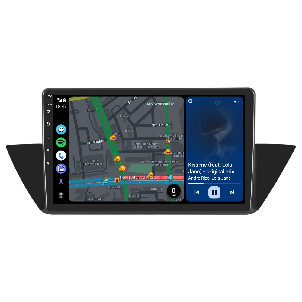 Navigatie BMW X1 (2010-2016) cu Android, 4GB RAM 64GB ROM, DSP, ecran 10,1 Inch, Carplay si Android Auto [6]