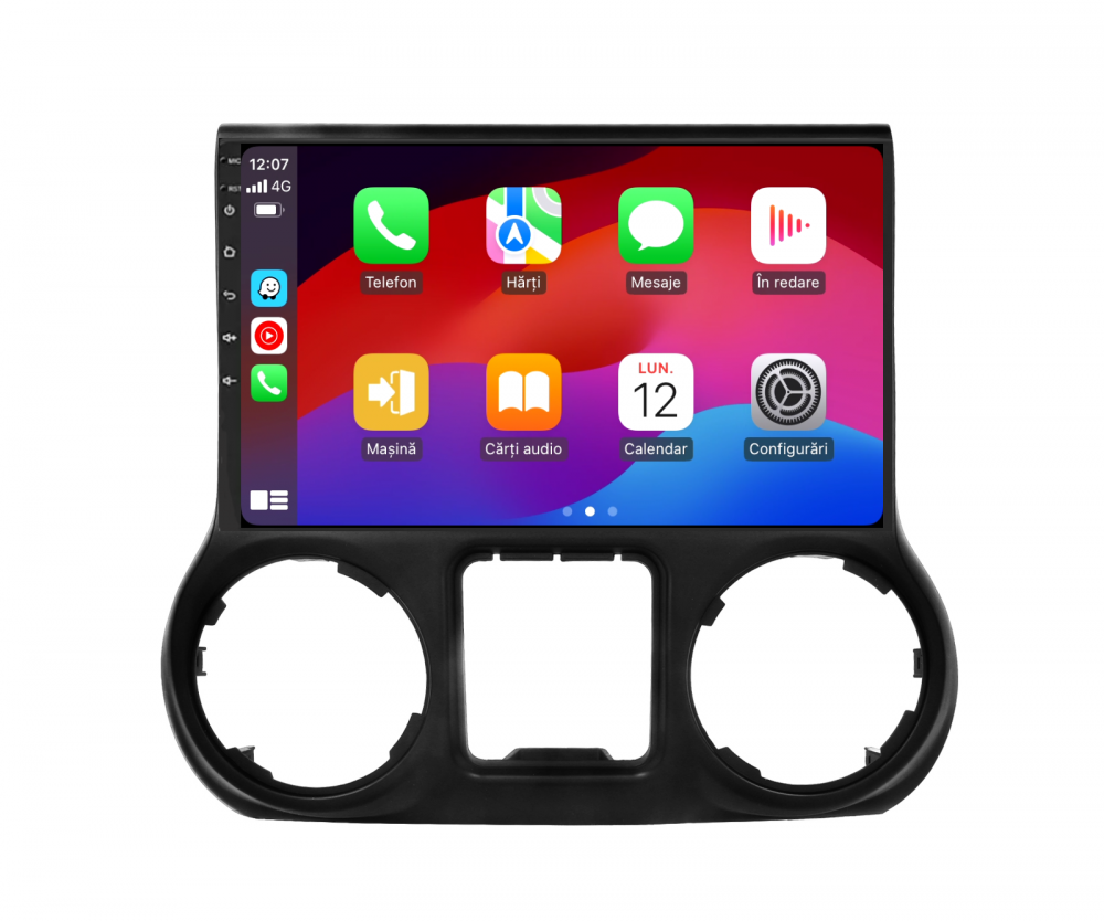 Navigatie Jeep Wrangler (2011-2014) cu Android, 4GB RAM 64GB ROM, DSP, ecran 10,1 Inch, Carplay si Android Auto [5]
