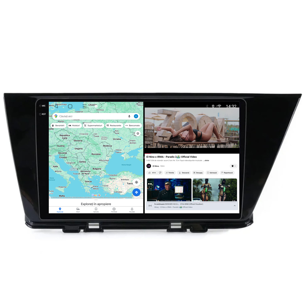 Navigație Android dedicată 2K QLED Octa-Core UIS8581A cu SIM 4G, CarPlay și Android Auto [5]