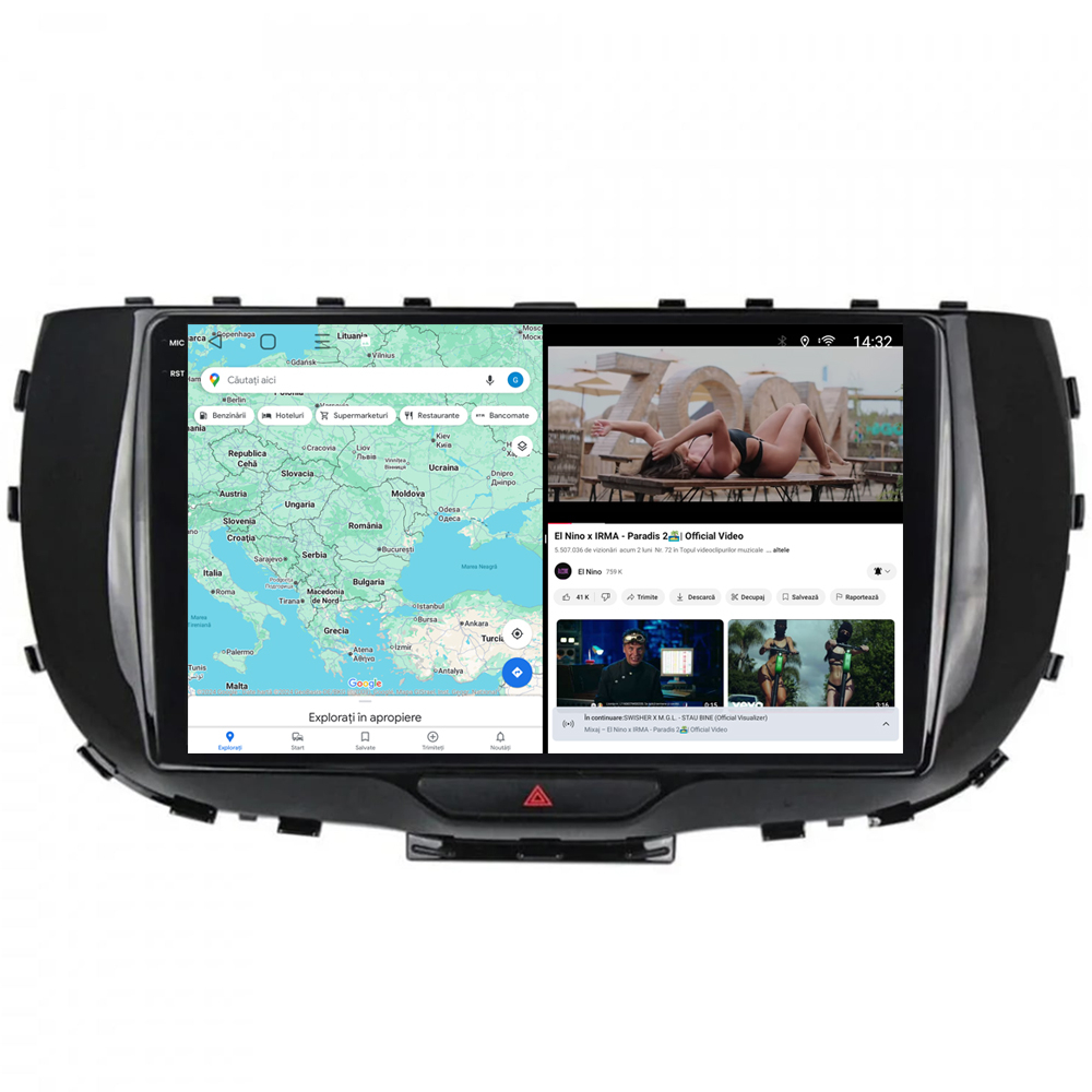 Navigație Android dedicată 2K QLED Octa-Core UIS8581A cu SIM 4G, CarPlay și Android Auto [5]