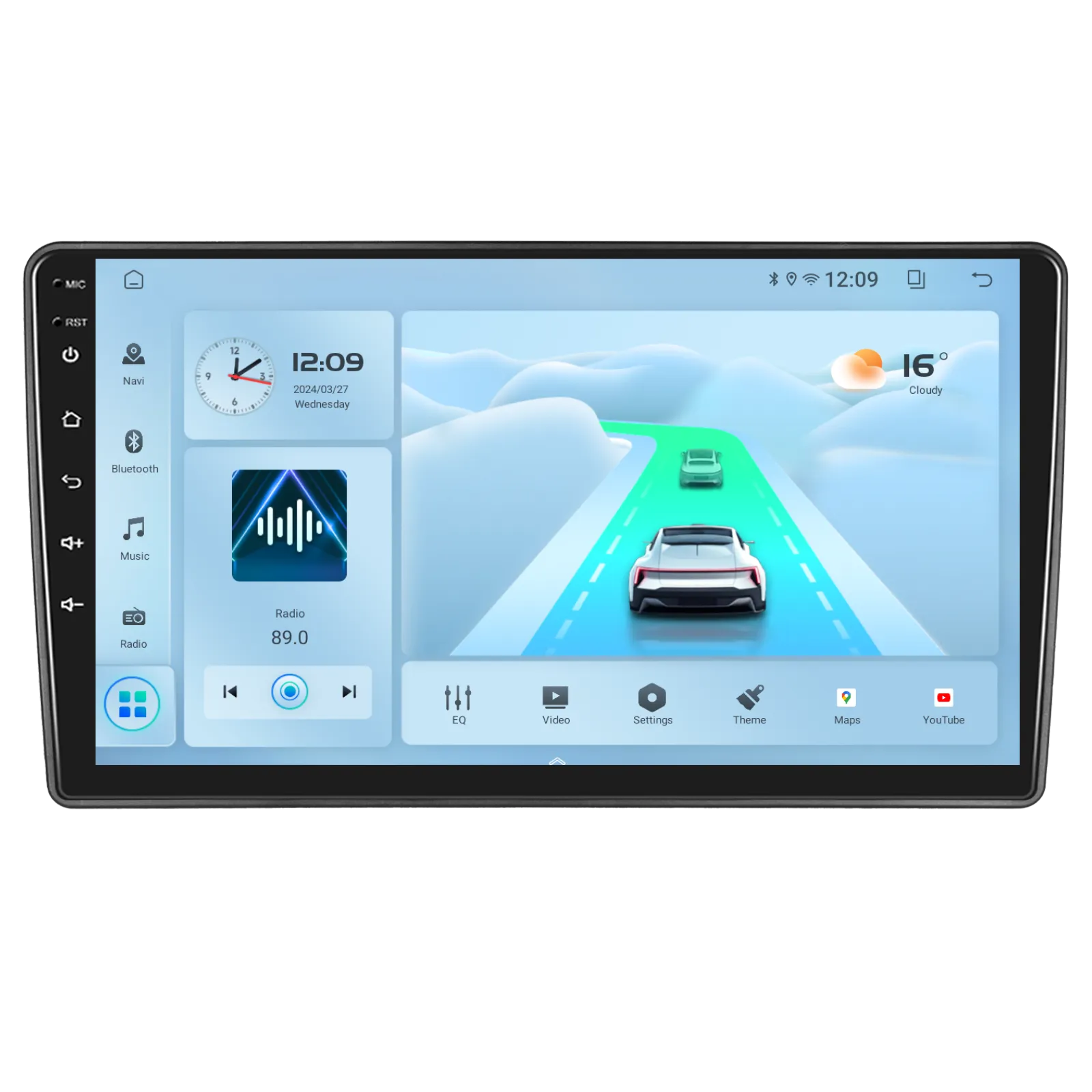 Navigatie Chevrolet Aveo|Captiva|Epica (2006-2011), Android 12, 2GB RAM 32GB, DSP, Carplay si Android auto, ecran 9 inch [1]