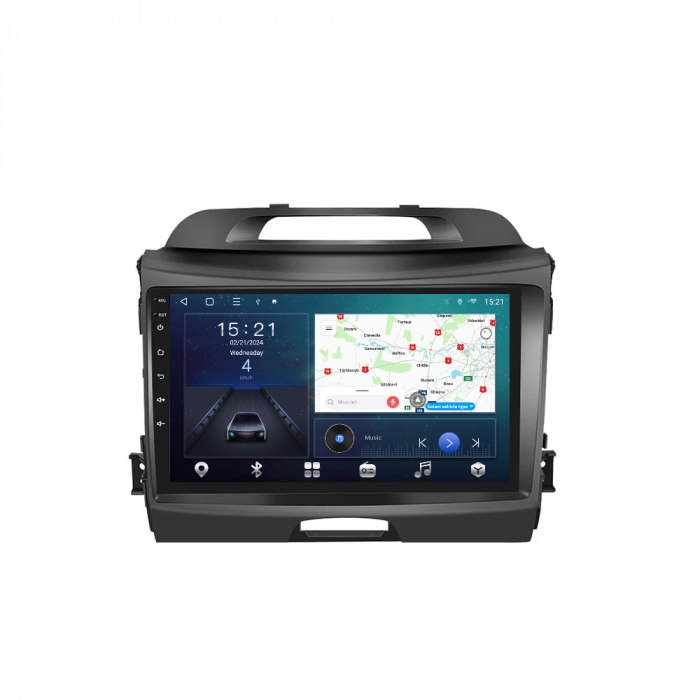 Navigatie Kia Sportage (2010-2016), cu Android 12, 4GB 64GB, SIM 4G, CarPlay si Android Auto, DSP, WIFI, ecran 9 Inch [1]