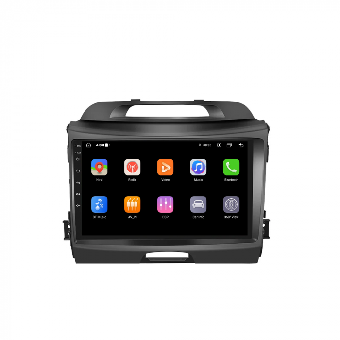 Navigatie Kia Sportage (2010-2016), cu Android 12, 4GB 64GB, SIM 4G, CarPlay si Android Auto, DSP, WIFI, ecran 9 Inch [5]